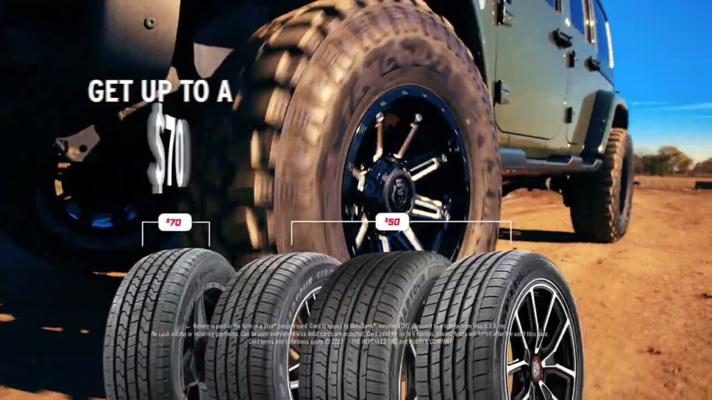Hercules Tires Spring Rebate 2022 U S YouTube