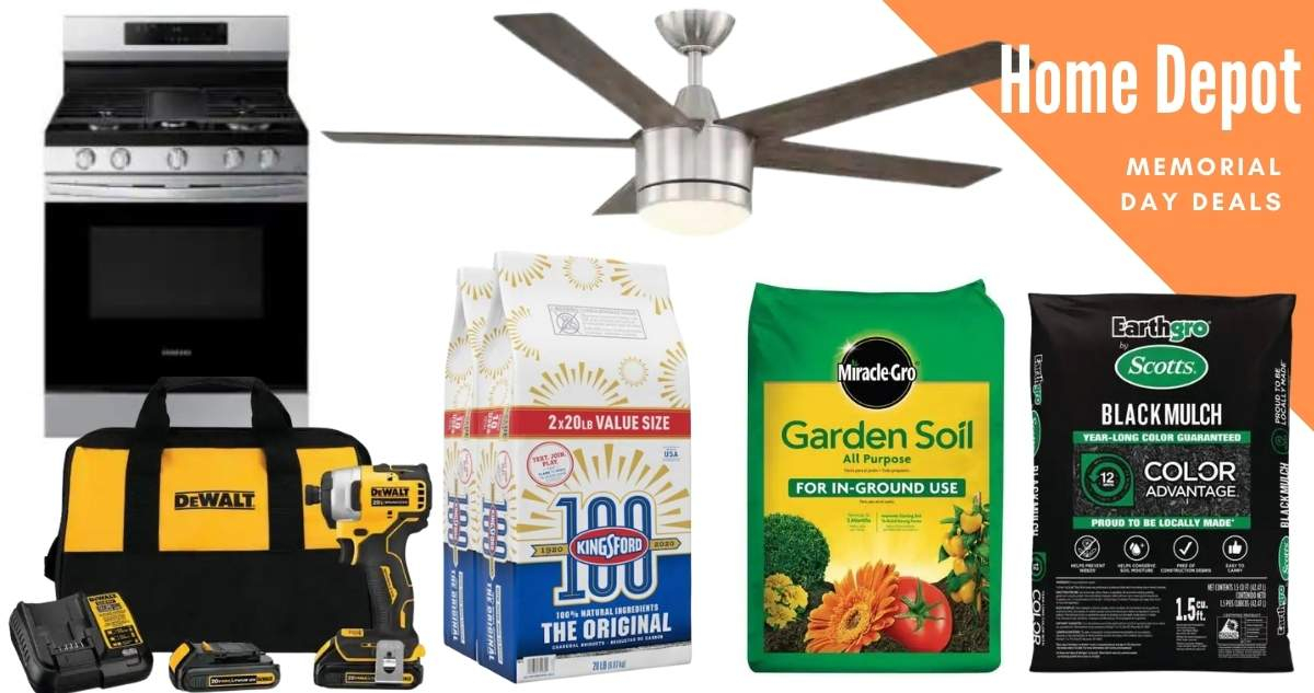 Home Depot Memorial Day Sale 50 Off Garden Patio Appliances More