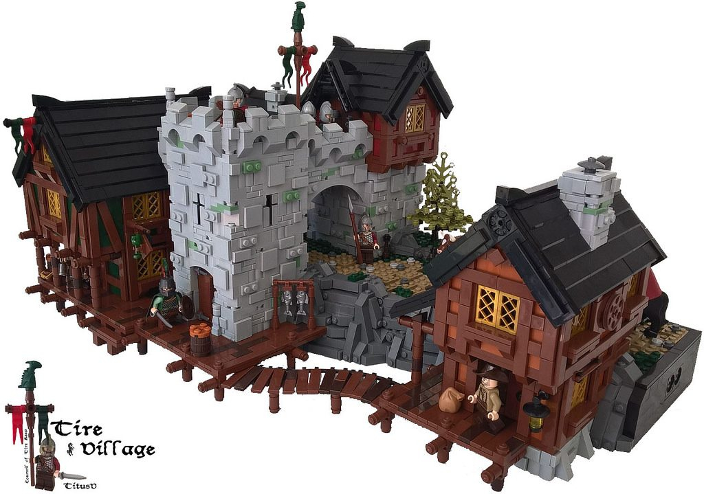 LEGO Ritter MOC T re Village