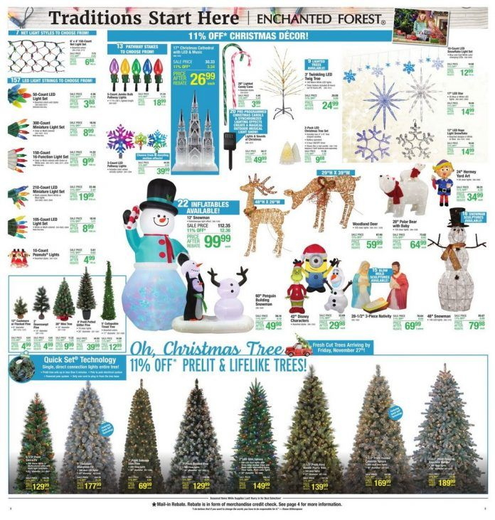 Menards Christmas Decor Sale Ad Nov 15 Nov 25 2020